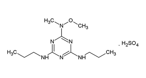 The chemical structure of GAL-021 dihydrosulfate.